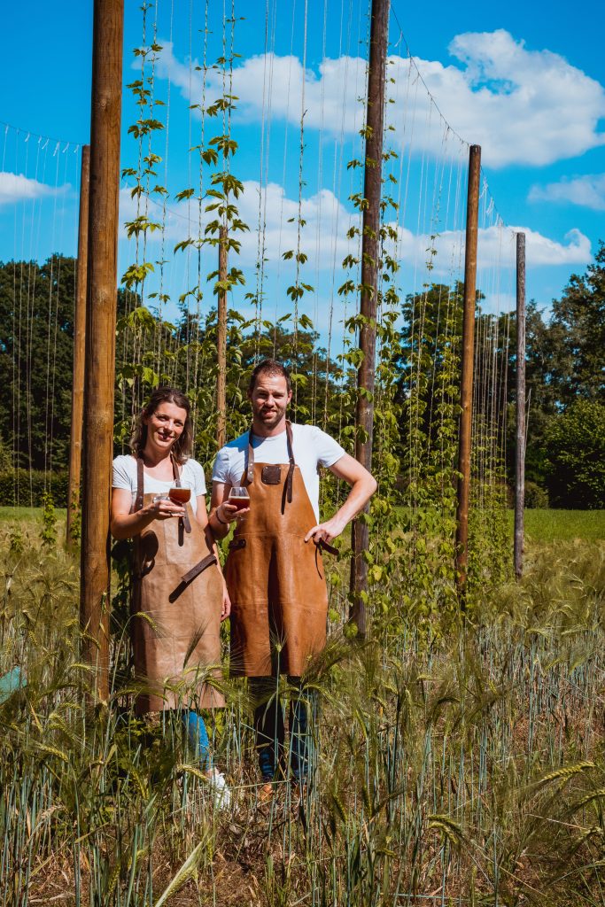 Erik en Jonna Brouwers, meesterbrouwers van Hôrster Beer Brouwers